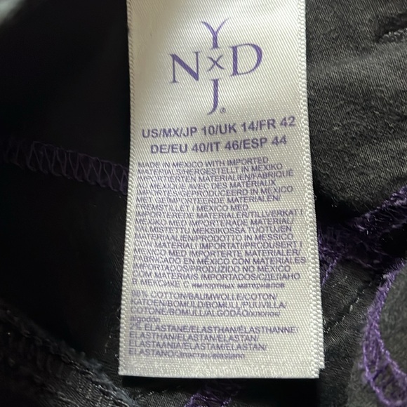 NYDJ Dayla wide cuff capri in black - Picture 10 of 11